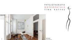 Desktop Screenshot of potsdam-osteopathie.com